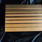 Gradient Edge Grain Cutting Board Walnut and Cherry