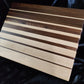 Gradient Edge Grain Cutting Board Walnut and Maple